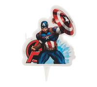 Vela cumpleaños 2D Vengadores Avengers Capitan America