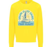 Vela il Mio Fuga Da Reality Marinaio Bambini Felpa Maglione