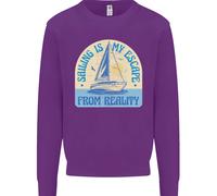 Vela il Mio Fuga Da Reality Marinaio Bambini Felpa Maglione