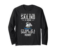 Vela Ironia Intelligente Hobby per Gente di Mare Maglia a Manica