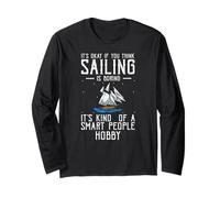 Vela Ironia Intelligente Hobby per Gente di Mare Maglia a Manica