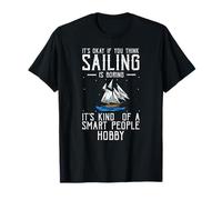 Vela Ironia Intelligente Hobby per Gente di Mare Maglietta