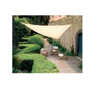 VELA OMBRA TELO OMBREGGIANTE TRIANGOLARE MT. 5X5X5 180 GR. ECRU' O VERDE