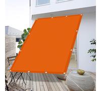 Vela Ombreggiante 2.3 x 3 m Protezione Raggi UV 95% Tenda da Sole per Esterno Impermeabile Rettangolare per Giardino Terrazzo e Campeggio, Arancione