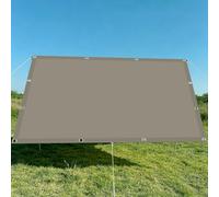Vela Ombreggiante 3 x 3 m Impermeabile Tendalino Parasole Idrorepellente e Antivento per Esterno Giardino Terrazza Colore, Tortora