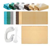 Vela Ombreggiante 378 x 391 cm Poliestere Traspirante Rettangolo Telo Ombra Raffreddamento e Protezione UV Traspirante per Balcone, Esterno, Giardino, Terrazza, Sabbia, Color Crema