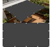 Vela Ombreggiante 4.3 x 8.5 m Protezione Solare, Resistente Agli Agenti Atmosferici, Idrorepellente e Antivento, Robusto e Stabile Tenda a Vela Sole per Campeggio, Patio, Grigio Scuro