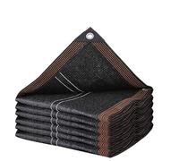 Vela Ombreggiante 40~95% Ombreggiatura Nero Parasole Rete Esterna Patio Protezione Solare Baldacchino Giardino Piante Riparo Sole Casa Auto Rimessa Ombra Copertura Tenda da(20Pin Net,2x9m)