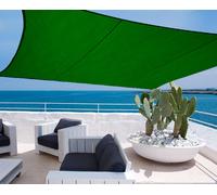 Vela ombreggiante 400x600cm rinforzata con corde di fissaggio Tramonti Brixo