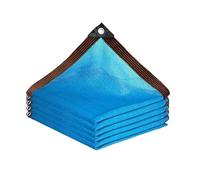 Vela Ombreggiante 6/12Pin Blu Parasole Rete Piscina Esterna Pergola Garage Copertura a Giardino Serra Pianta Fiore Ombreggiante Panno(6Pin,3x10m)