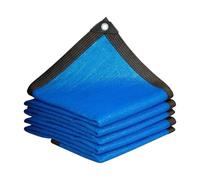 Vela Ombreggiante 6/12Pin Blu Parasole Rete Piscina Esterna Pergola Garage Copertura a Giardino Serra Pianta Fiore Ombreggiante Panno(12Pin,2x5m)