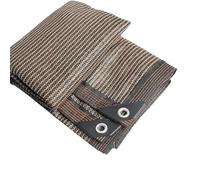 Vela Ombreggiante 85% Ombreggiatura Caffè Marrone Rete Parasole Piscina Maglia Balcone Schermo(2mx4m)