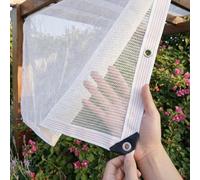 Vela Ombreggiante con Occhielli Ogni 50cm, Telo Ombreggiante Esterno Rettangolare Tende a Vela per Esterno, Vele Parasole da Giardino Protezione UV Al 90% per Terrazza Patio(3.5x10m)