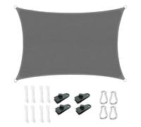 Vela Ombreggiante Impermeabile Da Sole | Tenda con Protezione contro i Raggi UV e a Lunga Durata - Vela Per Ombreggiatura Del Patio - Per Raduni Familiari, Giardino, Patio, Feste con BBQ, Attività All