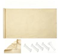 Vela Ombreggiante Impermeabile Rettangolare 1.6x1.6m Tenda da Sole per Esterno con Fune e Occhiellato Protezione UV Tenda a Vela per Giardino Balcone Terrazza,Giallo