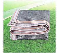 Vela Ombreggiante Impermeabile, Telo Rettangolare Riflettente Al 70% con Occhielli per Giardino, Serra, Prato E Piante, Tessuto A Rete Traspirante con Foglio Di Alluminio