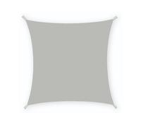 Tenda a vela quadrata omrbeggiante - 3 x 3 mt - cenere - Garden Friend