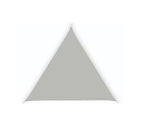 Tenda a vela triangolare ombreggiante - 3,6 x 3,6 x 3,6 mt - cenere - Garden Friend
