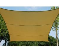 Vela Ombreggiante Parasole Beige Bianco Tenda HDPE POLIESTERE Triangolare Quadra