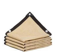 Vela Ombreggiante Rete parasole da giardino esterna 4x5m, terrazza, rete campeggio, protezione UV, tessuto(Beige,3x6m)