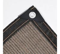Vela Ombreggiante Rete parasole for balconi, recinzione for la privacy, rete for piante grasse, ombreggiatura estiva, copertura for piscina, terrazza, tettoia for auto(Coffee,0.9x5M)