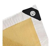 Vela Ombreggiante Rete parasole for balconi, recinzione for la privacy, rete for piante grasse, ombreggiatura estiva, copertura for piscina, terrazza, tettoia for auto(Beige,1.5x6M)