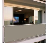 Vela Ombreggiante Rettangolare 2.6 x 3.8 m Protezione Solare Tenda da Sole per Esterno Robusto e Stabile per Esterno, Giardino, Terrazzo, Balcone, Patio, Tortora