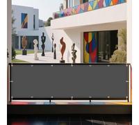 Vela Ombreggiante Rettangolare 205 x 255 cm Protezione UV 98% Impermeabile Telo Ombra Impermeabile Rettangolare con Occhielli per Esterno, Giardino e Terrazza, Piscina, Grigio Scuro
