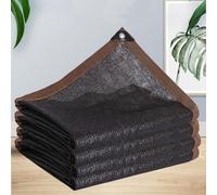 Vela Ombreggiante Rettangolare 4x12m Tenda a Vela Protezione UV 60-75%, Rete Ombreggiante Traspirante,Telo Parasole All'aperto per Giardino, Patio, Pergola, Giardino,Cortile