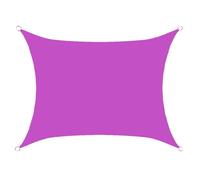 Vela Ombreggiante Rettangolare Premium Protezione UV Resistente Copertura Traspirante For Terrazzo Giardino Pontile(Purple)