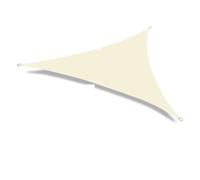 Vela Ombreggiante Tende parasole triangolare impermeabile, protezione UV al 98%, for strutture e attività all'aperto, Tende da campeggio for cortile.(BEIGE,3x3x3.0m)