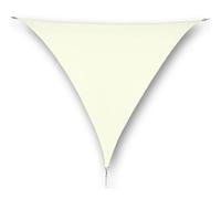 Vela ombreggiante triangolare 5x5x5 m ecrù Ecrù