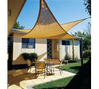 Vela ombreggiante triangolare ecru'3.6x3.6x3.6mt Papillon