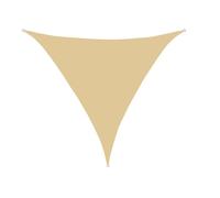 Vela Ombreggiante Triangolare Resistente Ai UV Tessuto Traspirante Con Blocco UV Al 95% For Uso Esterno In Giardini Piscine Cortili Pontili(Beige)