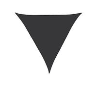 Vela Ombreggiante Triangolare Resistente Ai UV Tessuto Traspirante Con Blocco UV Al 95% For Uso Esterno In Giardini Piscine Cortili Pontili(Black)