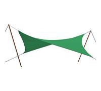 VELA OMBREGGIANTE TRIANGOLARE STARS RAFIA/NYLON VERDE GR/MQ 180 MT 5,0X5,0X5,0