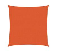 VELA OMBREGGIANTE VIDAXL Parasole 160 g/m² Arancione 2x2 m in HDPE - 311657
