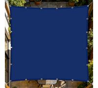 Vela Parasole 120 x 260 cm Protezione in Impermeabile Impermeabile Vele Parasole Occhielli e Corda per Serrabalconecortiletetto, Blu Scuro