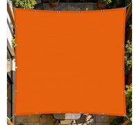 Vela Parasole 240 x 340 cm Protezione in Impermeabile Impermeabile Vele Parasole Occhielli e Corda per Serrabalconecortiletetto, Arancione