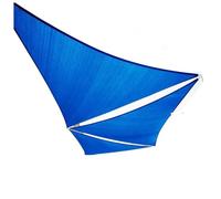 Vela parasole a triangolo rettangolo in uretano | Rete in uretano a triangolo rettangolo multicolore 20x20x20 piedi: piscina da giardino con patio(Blue)