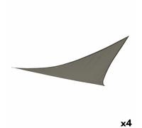 Vela parasole Aktive Grigio 500 x 0,5 x 500 cm Triangolare [4 Unità]