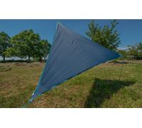 Vela parasole bent zip-protect canvas single blu scuro/blu chiaro