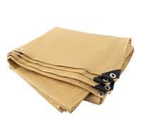 Vela Parasole Impermeabile 1,1 M X 5 M, Telo A Rete con Protezione Uv Al 90% E Occhielli per Giardino, Serra, Parcheggio, Capanno, Canile.