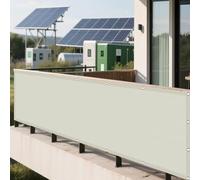 Vela Parasole Impermeabile 2 x 3 m Protezione Raggi UV Tende per Pergolato con Fune Occhiellato Protezione UV per Esterno, Balconi, Giardino, Terrazza, Beige