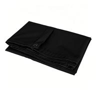 Vela Parasole Ondulata Retrattile 220 x 950 cm Impermeabile Protezione UV Antivento Rete Telo Ombra con Occhielli per Terrazza, Giardino, Balcone, Campeggio, Nero