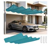Vela Parasole per Posto Auto 400x500cm Oxford 230g/m² Blu