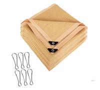 Vela Parasole Premium con Protezione UV - Telo Rettangolare Resistente agli Strappi al 95% con Occhielli, Traspirante, Ideale per Esterni Come patii, verande e terrazze (7,9 x 18 m)