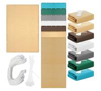 Vela Parasole Rettangolare 430 x 700 cm Protezione Solare Raggi UV Vele Ombreggianti Traspirante con Fune Tenda a Vela per Esterno, Giardino e Terrazza, Piscina, Color Crema