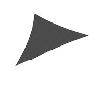 Vela parasole triangolare Oxford estere | Ombrello grigio da 20 x 20 x 20 piedi for patio esterno e giardino: bordo curvo, scuro, traspirante, blocco al 95%