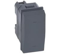 vela scura - pulsante 1P NC 10A 682734
